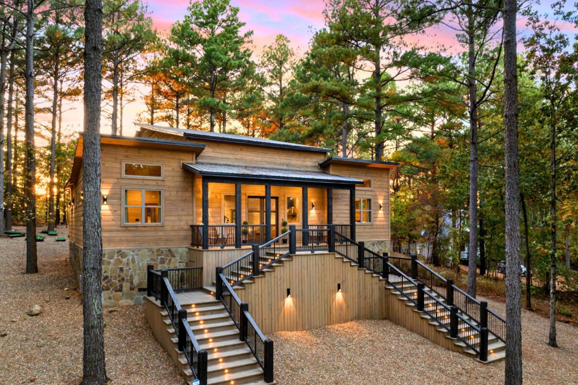 Lux,Hot Tub,Atv,Hiking,Pickleball,Firepit,Arcade Broken Bow Extérieur photo