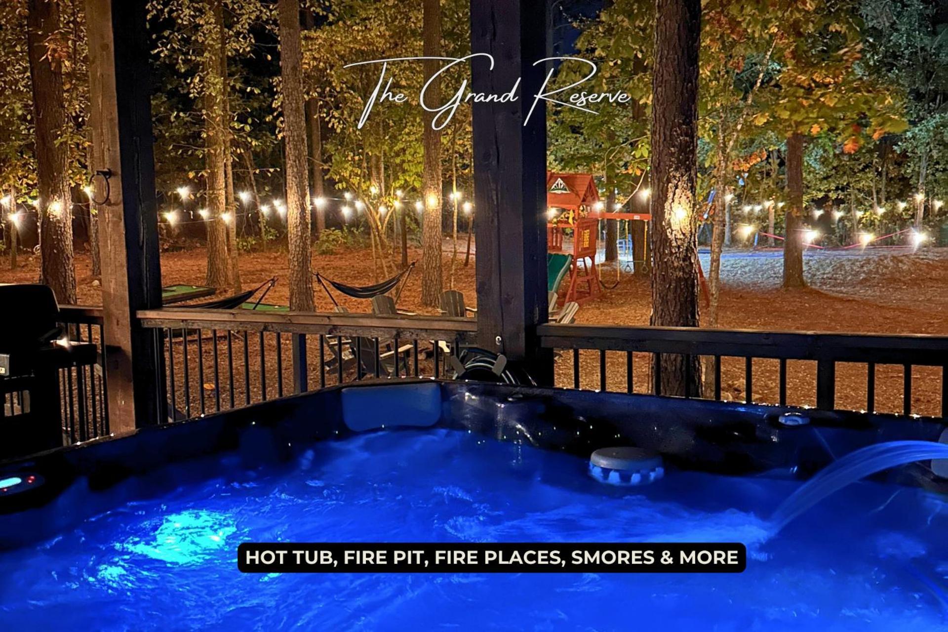 Lux,Hot Tub,Atv,Hiking,Pickleball,Firepit,Arcade Broken Bow Extérieur photo
