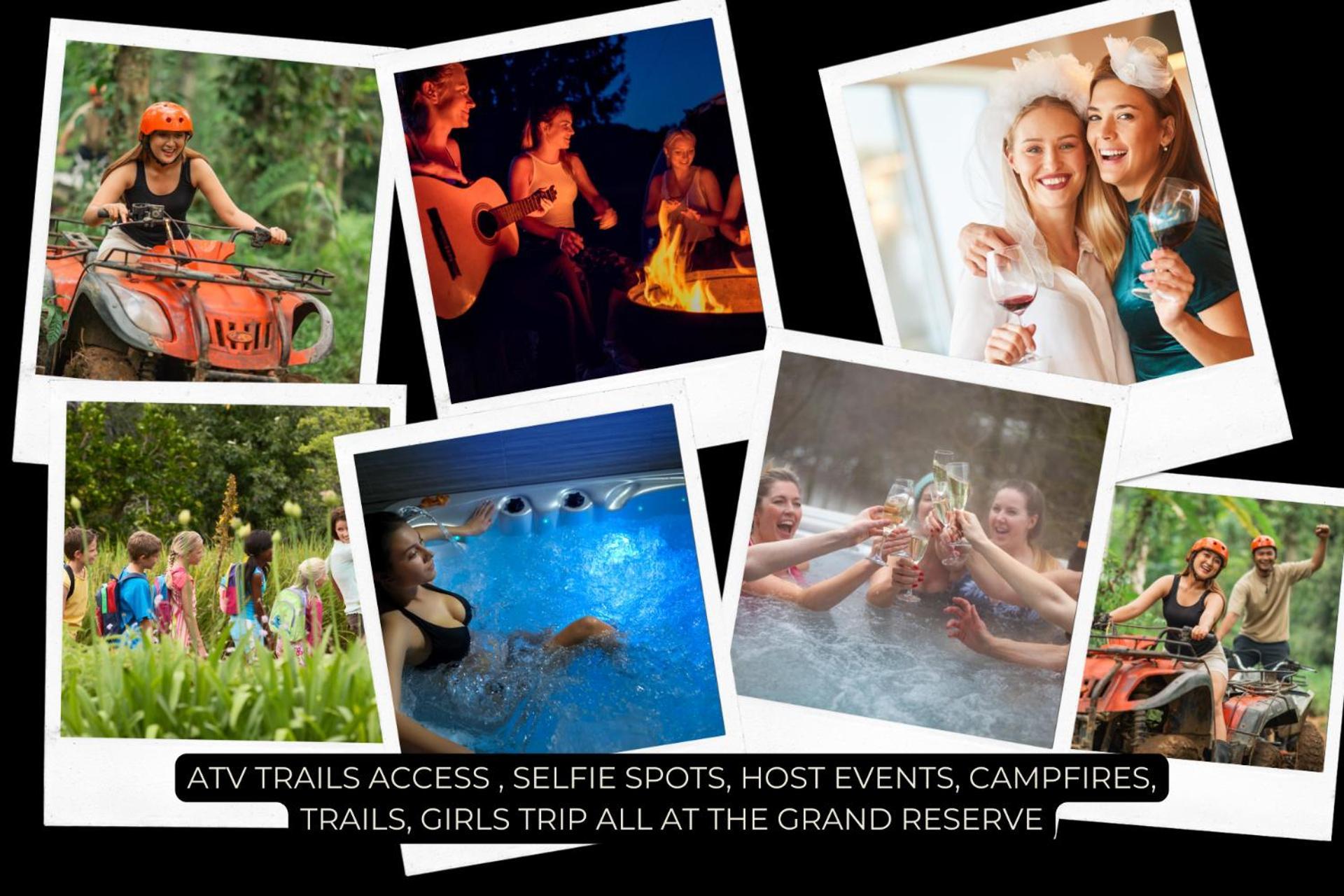 Lux,Hot Tub,Atv,Hiking,Pickleball,Firepit,Arcade Broken Bow Extérieur photo