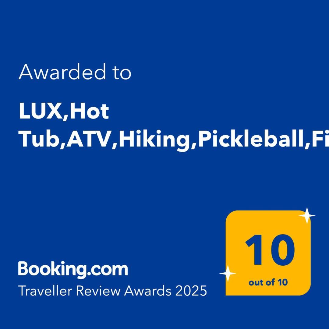Lux,Hot Tub,Atv,Hiking,Pickleball,Firepit,Arcade Broken Bow Extérieur photo
